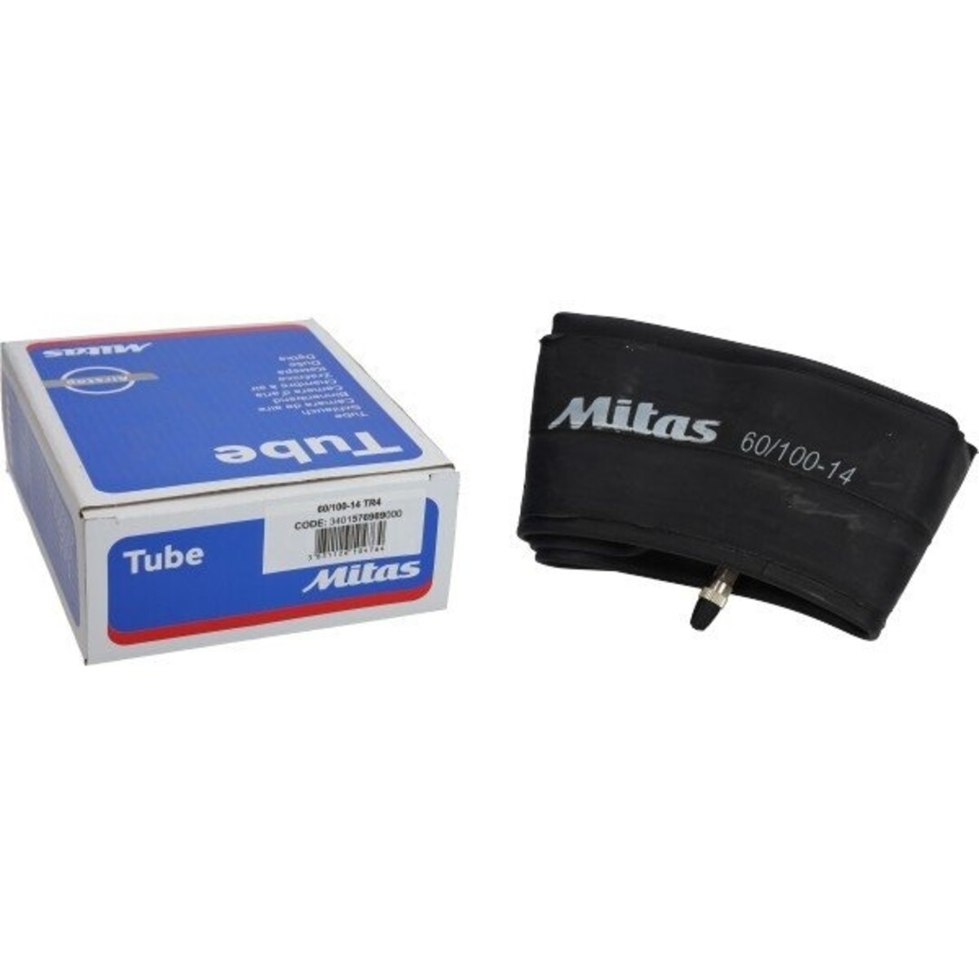 Mitas binnenband recht 100/60x14 en 80/80x14 mitas/sava