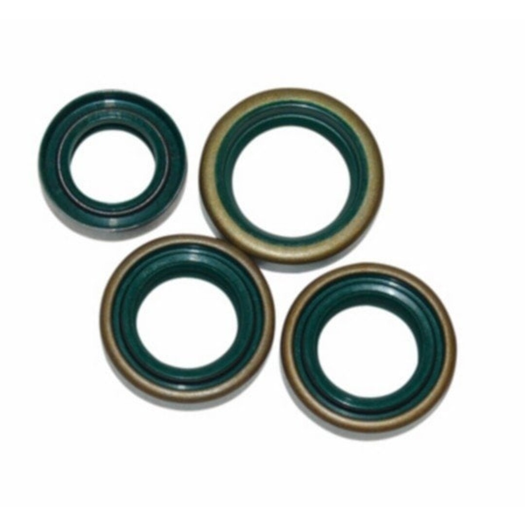 Keerringset (DMP, kleur groen) passend voor Kreidler bromfiets 4-versnellingsbak