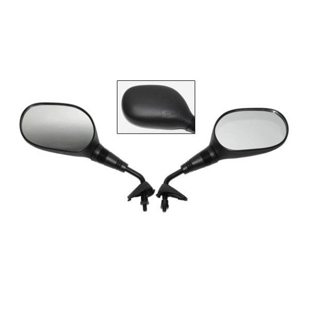 Yamaha spiegelset mod. orig neo2002 zwart DMP