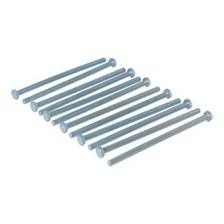 bout motorblok bromfiets vespa m6x120mm 12pcs