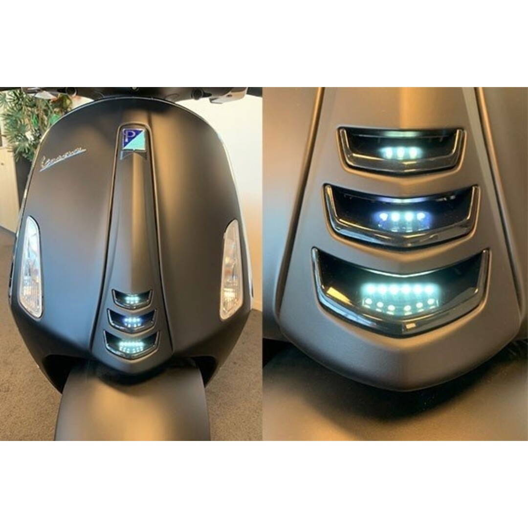 verlichting voorscherm midden led euro-4/5 primav/sprin wit DMP 3-delig