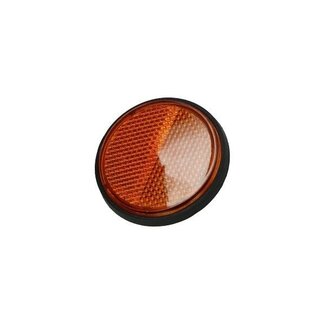 reflector rond universeel 57mm china retro/torino oranje DMP