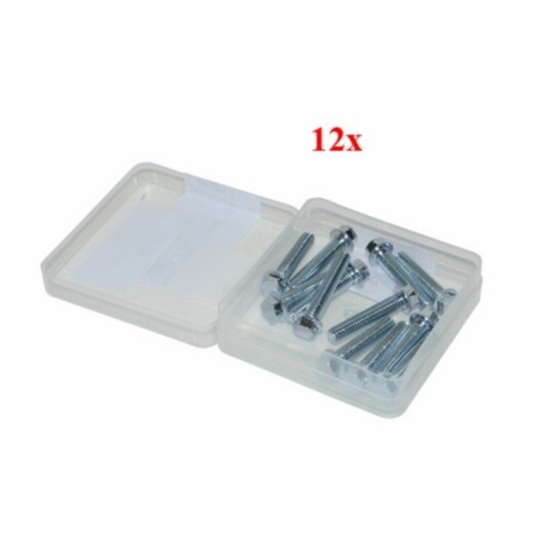 bout + flens 8mm kop m6x30mm 12pcs