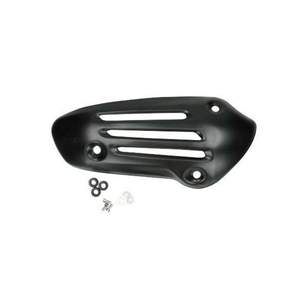 hitteschild uitlaat euro-4/5 primav/sprint4t zwart glans