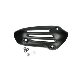 hitteschild uitlaat euro-4/5 primav/sprint4t zwart glans