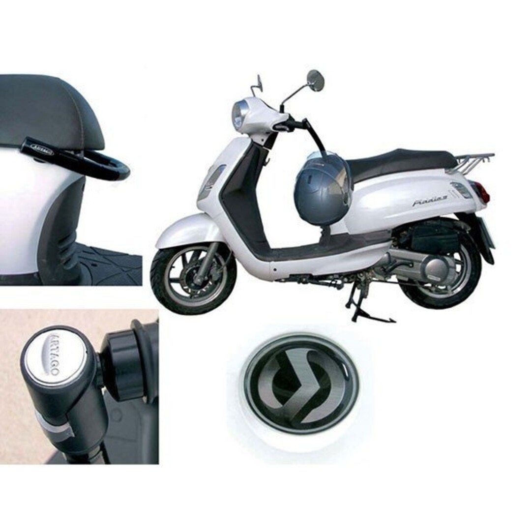 Artago Anti-Robos Luxe Stuurslot – Geschikt voor Sym Fiddle 2
