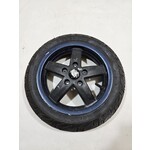 Vespa LX / S / LXV / Voorwiel met goede band lak niet netjes ( blauw )