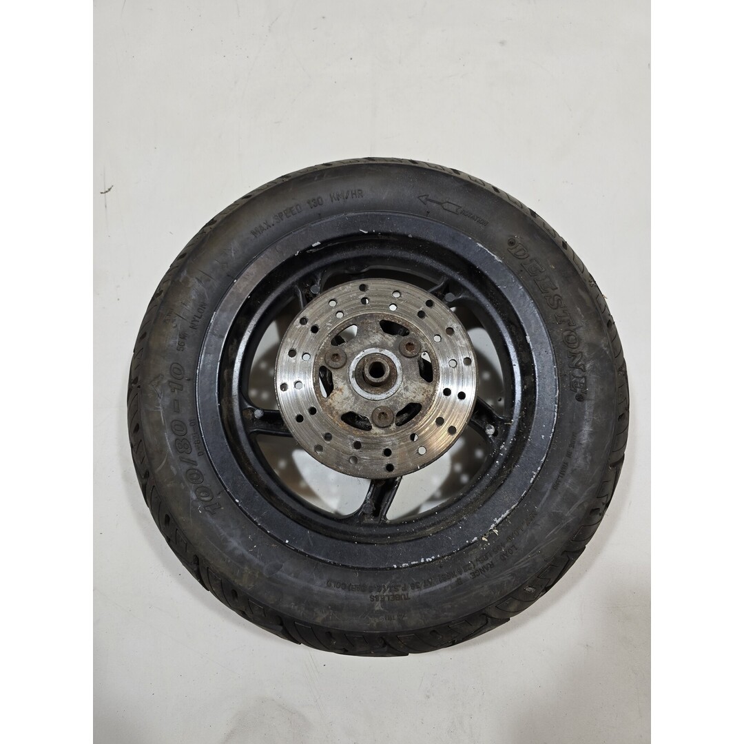 Piaggio Zip RST type 1/2/3 / Voorwiel met goede band en schijf Zwart