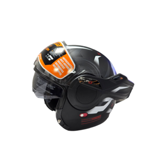 Beon Beon B707 Stealth Zwart/Wit Maat XL