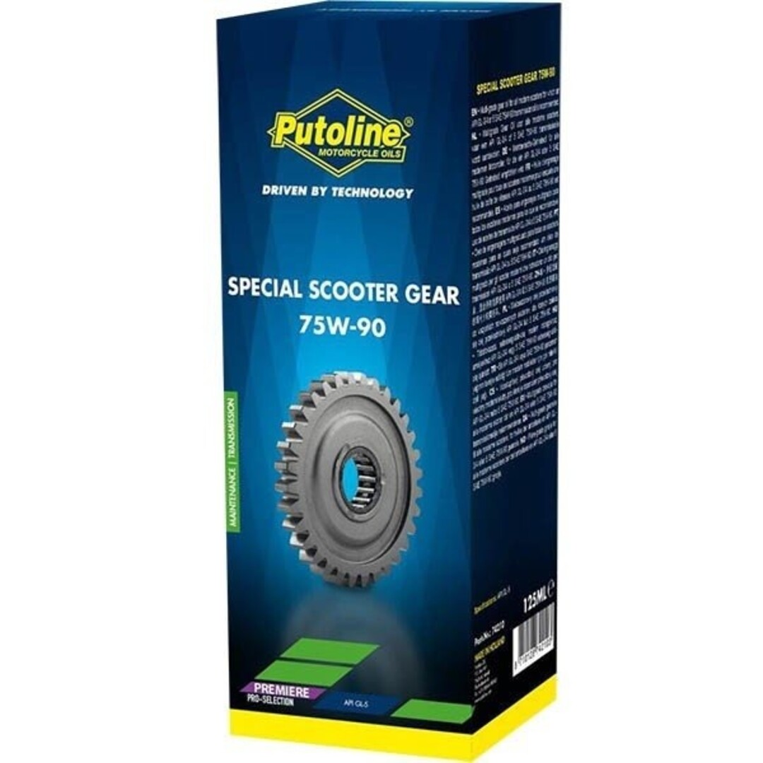 Putoline smeermiddel olie 75W90 transmissie-olie GL5 scooter 125ml putoline 74210