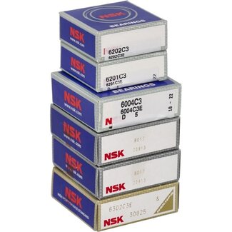 Kreidler NSK lagerset krukas/transmissie 6-delig voor Kreidler 3V–5V