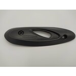 Hitteschild uitlaat fly/ zip4t/ zip2000 zwart Piaggio origineel