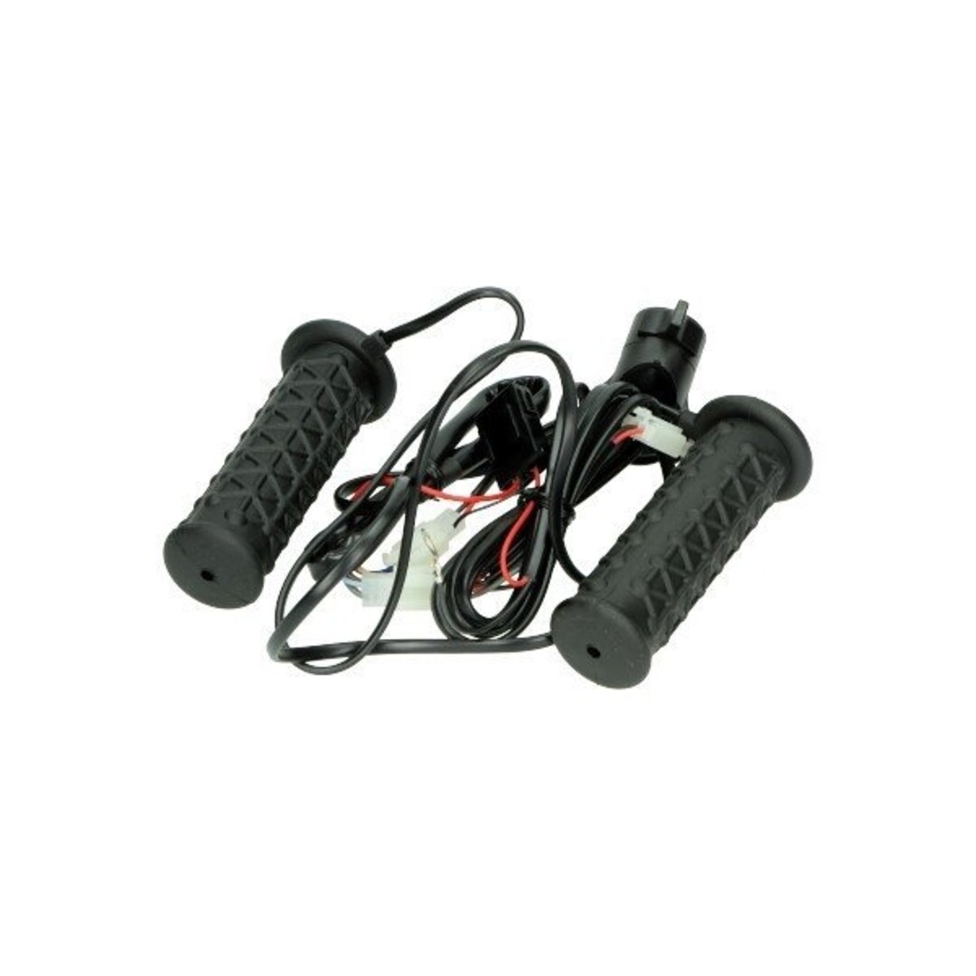 Handvatset + verwarming scooter mod. Daytona zwart universeel