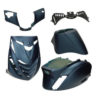 Piaggio Kappenset model SP zip2000 blauw donker mat DMP 5-delig