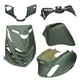 Piaggio Kappenset SP zip2000 groen leger mat DMP 5-delig