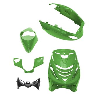 Piaggio Kappenset model SP Java green Zip2000 5-delig zonder naad achter