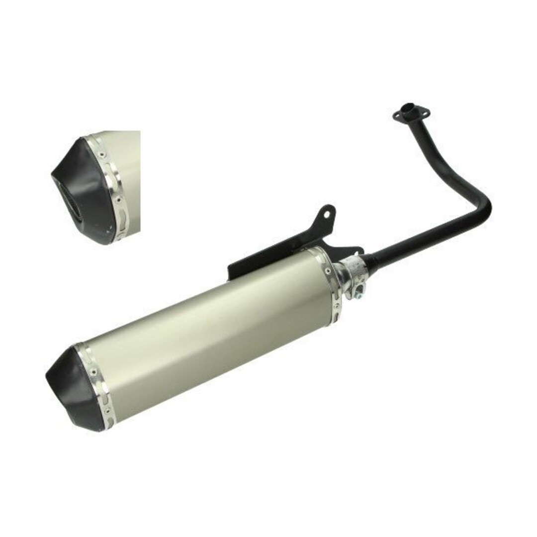 Uitlaat (model akrapovic) chi lx/ nap/ riva1/ vespelini/ vx50 alu