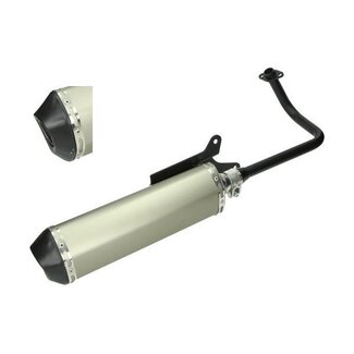 Uitlaat (model akrapovic) chi lx/ nap/ riva1/ vespelini/ vx50 alu
