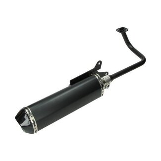 Uitlaat (model akrapovic) chi lx/ nap/ riva1/ vespelini/ vx50agm zwart