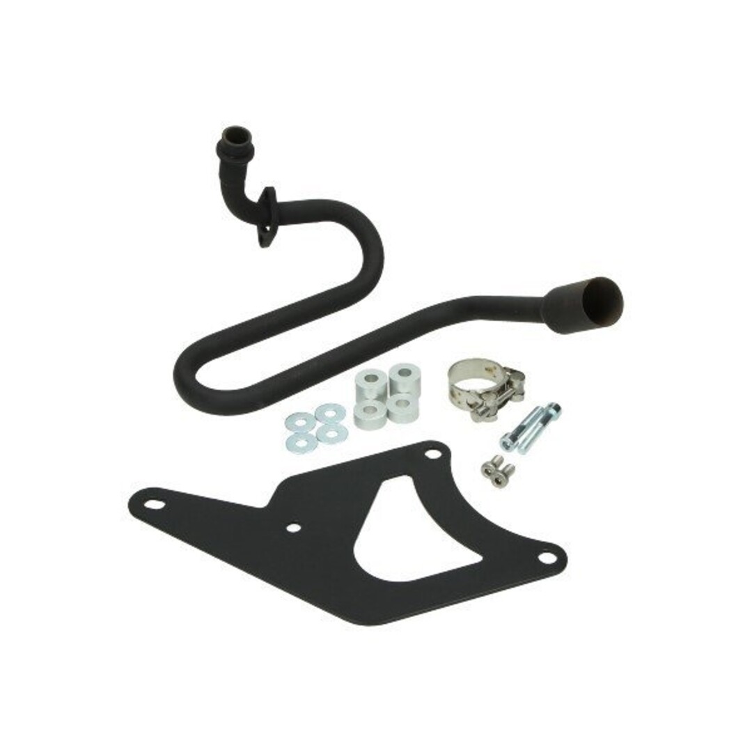 Piaggio Uitlaatbocht mod. megafoon scopia4t2v/ zip4t zwart ixil