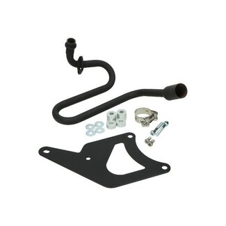 Piaggio Uitlaatbocht mod. megafoon scopia4t2v/ zip4t zwart ixil