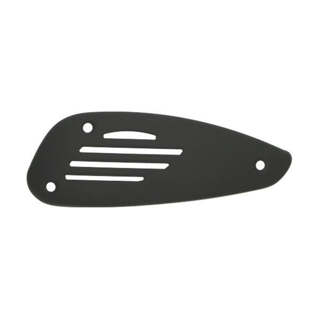 Hitteschild uitlaat fly4t4v/ lx4t/ lxv/ primav/ sprin/ vespa s zwart mat