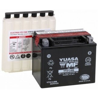 Accu ytx12-bs onderhoudsvrij o.a. Vespa Gts Yuasa