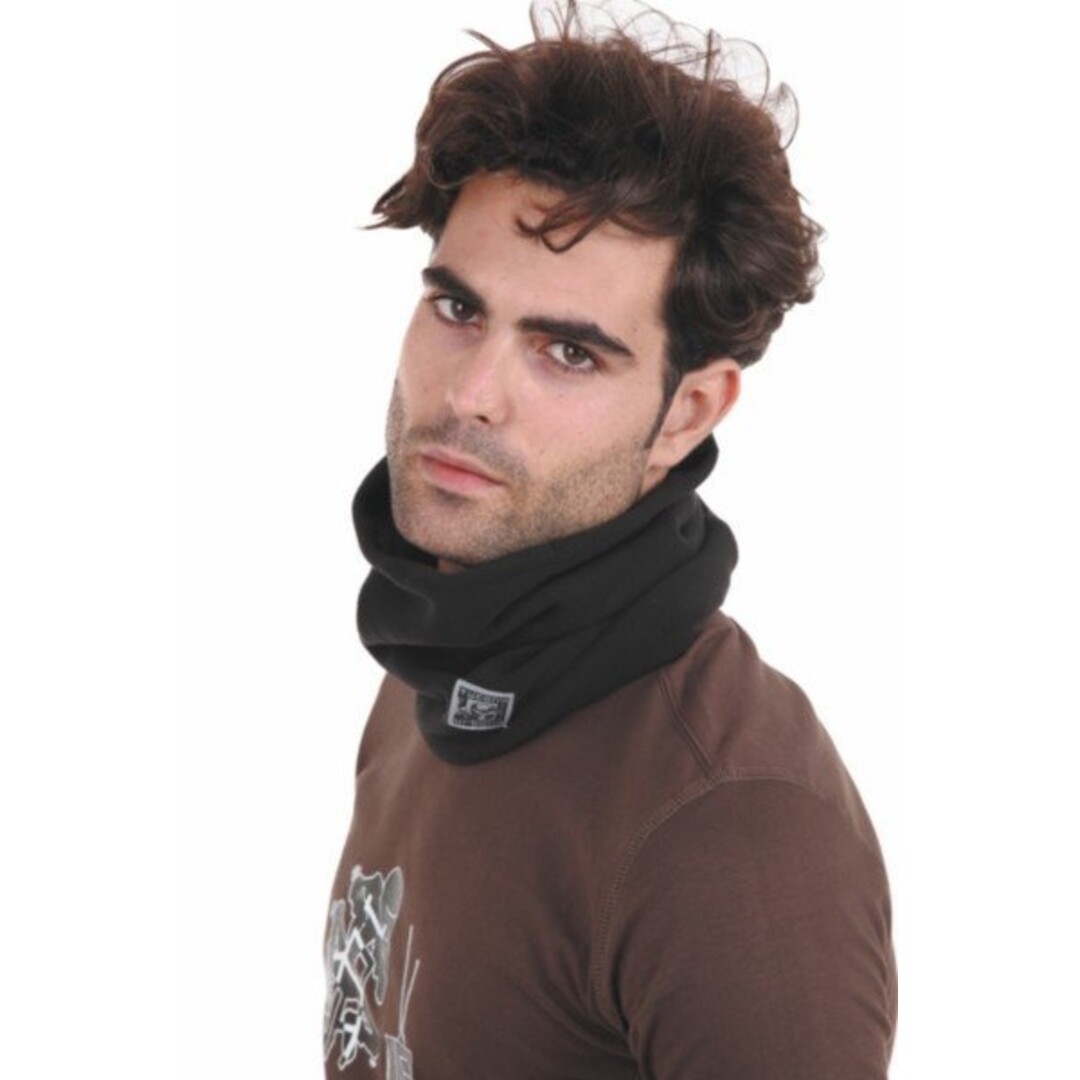 Col zwart Tucano 615 fleece collare pile