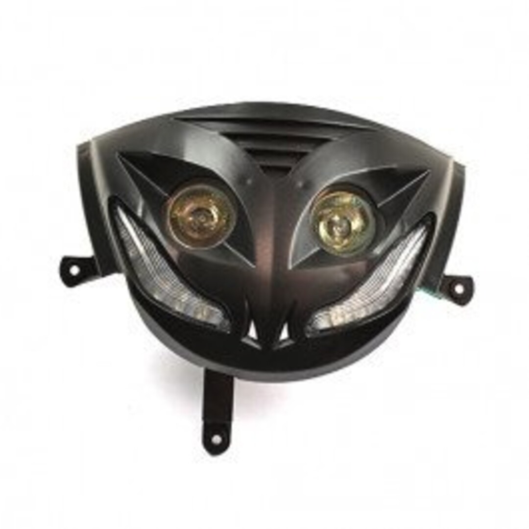 DMP Koplamp + ledverlichting zip2000 zwart DMP
