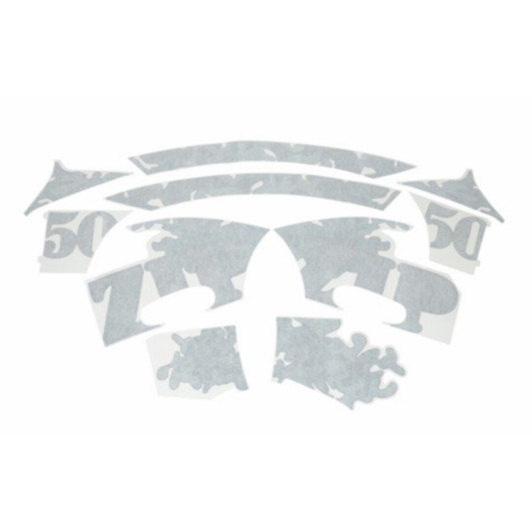 Piaggio Stickerset special camouflage zip2000 zwart mat piag orig 675153