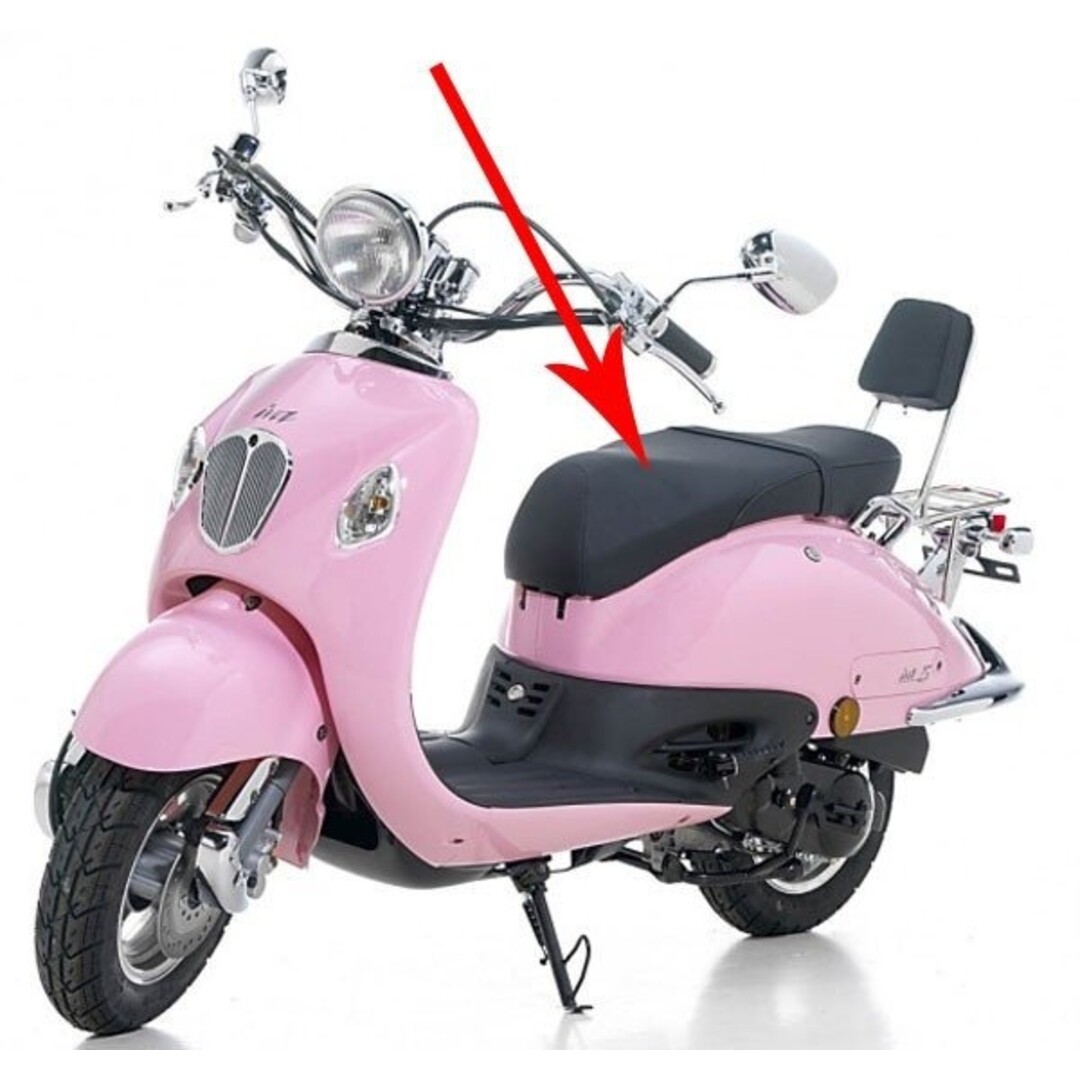 Buddyseat China retro/ torino zwart orig 110100000bz