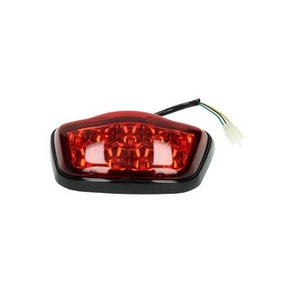 Achterlicht led rood/ smoke zwarte rand chi lx/ nap/ vx50agm