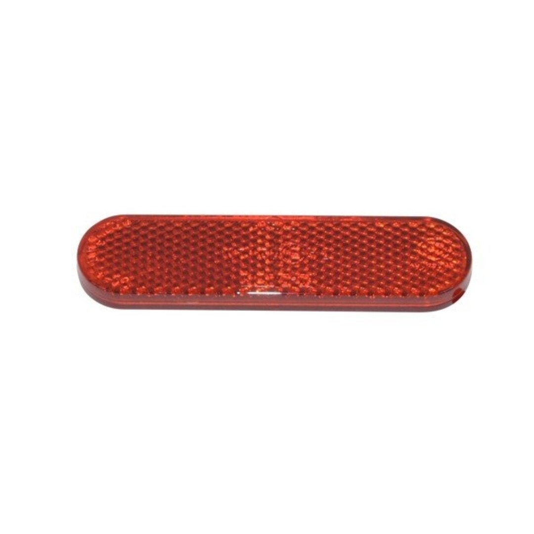 Piaggio reflector achterspatbord primavera/ sprint/ Vespa lx/ zip2000 rood 58233r
