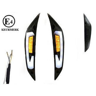 Piaggio knipperlichtset voorzijde led E-keur zip2000 smoke Power1