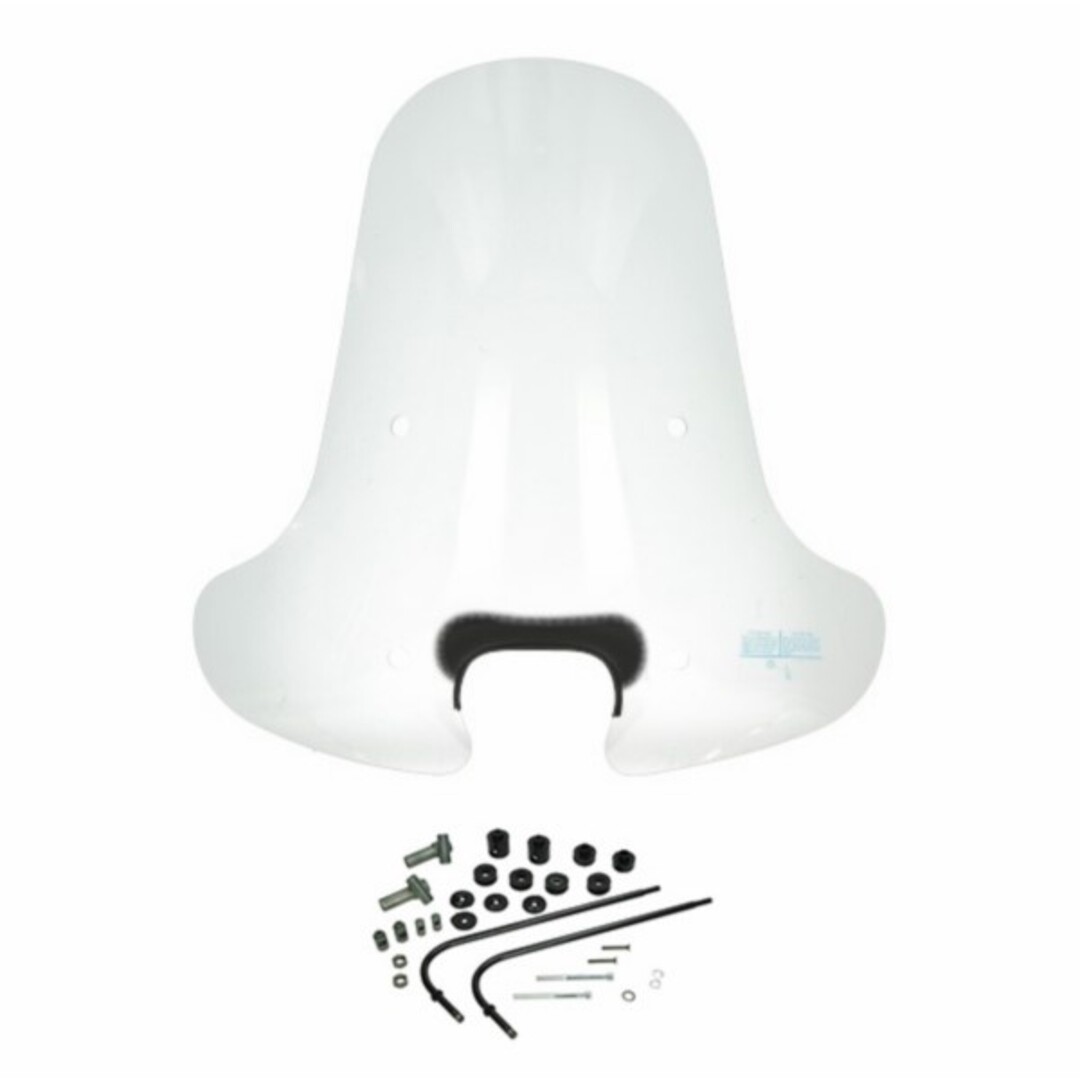 Piaggio windscherm + bev. set hoog helder mod. orig. zip2000 70cm DMP