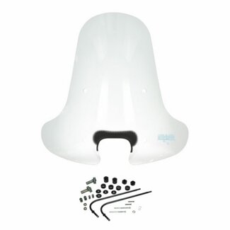 Piaggio windscherm + bev. set hoog helder mod. orig. zip2000 70cm DMP