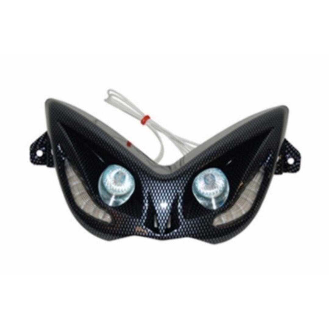 Yamaha koplamp + led lamp oranje mod. audi aerox carbon DMP - Default