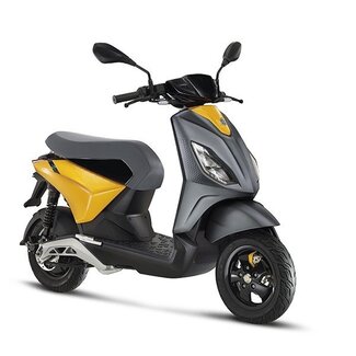 scooter 25km electrisch 29Ah piaggio1 (one) grijs/oranje