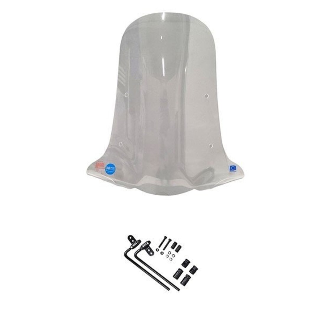 windscherm + bev. set (made in EU) yadea C1S helder