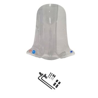 windscherm + bev. set (made in EU) yadea C1S helder