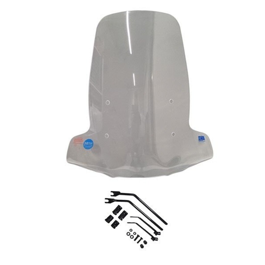 windscherm + bev. set (made in EU) yadea Y1S helder