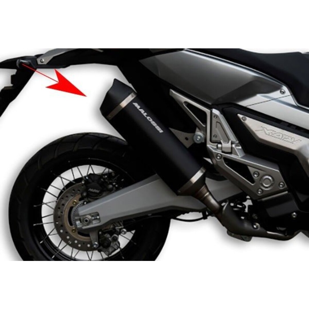Malossi uitlaat demper honda xadv750 malossi 3218321