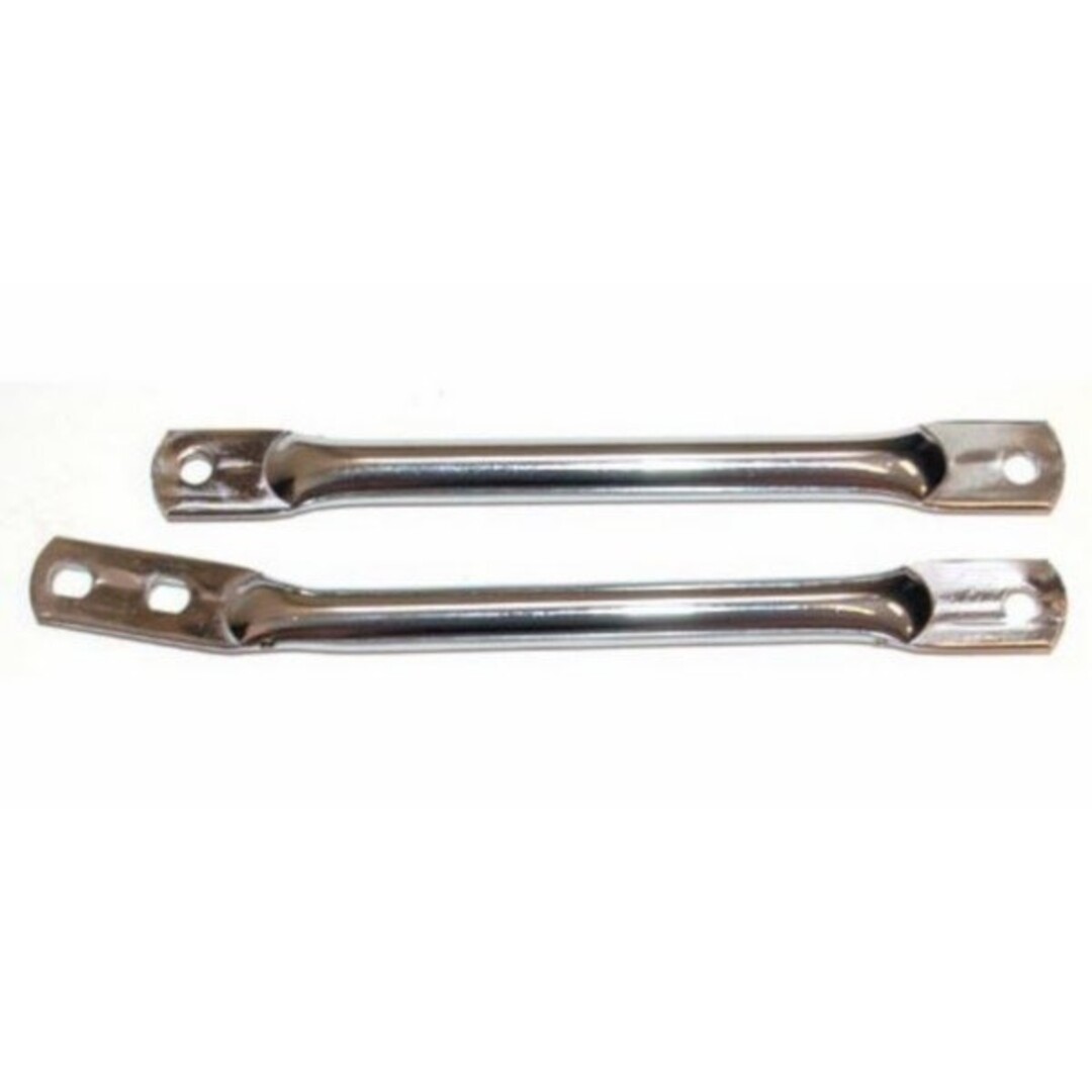 Zündapp  voorspatbordstangset zund nt mod. 529/530 chroom links+rechts 2-delig