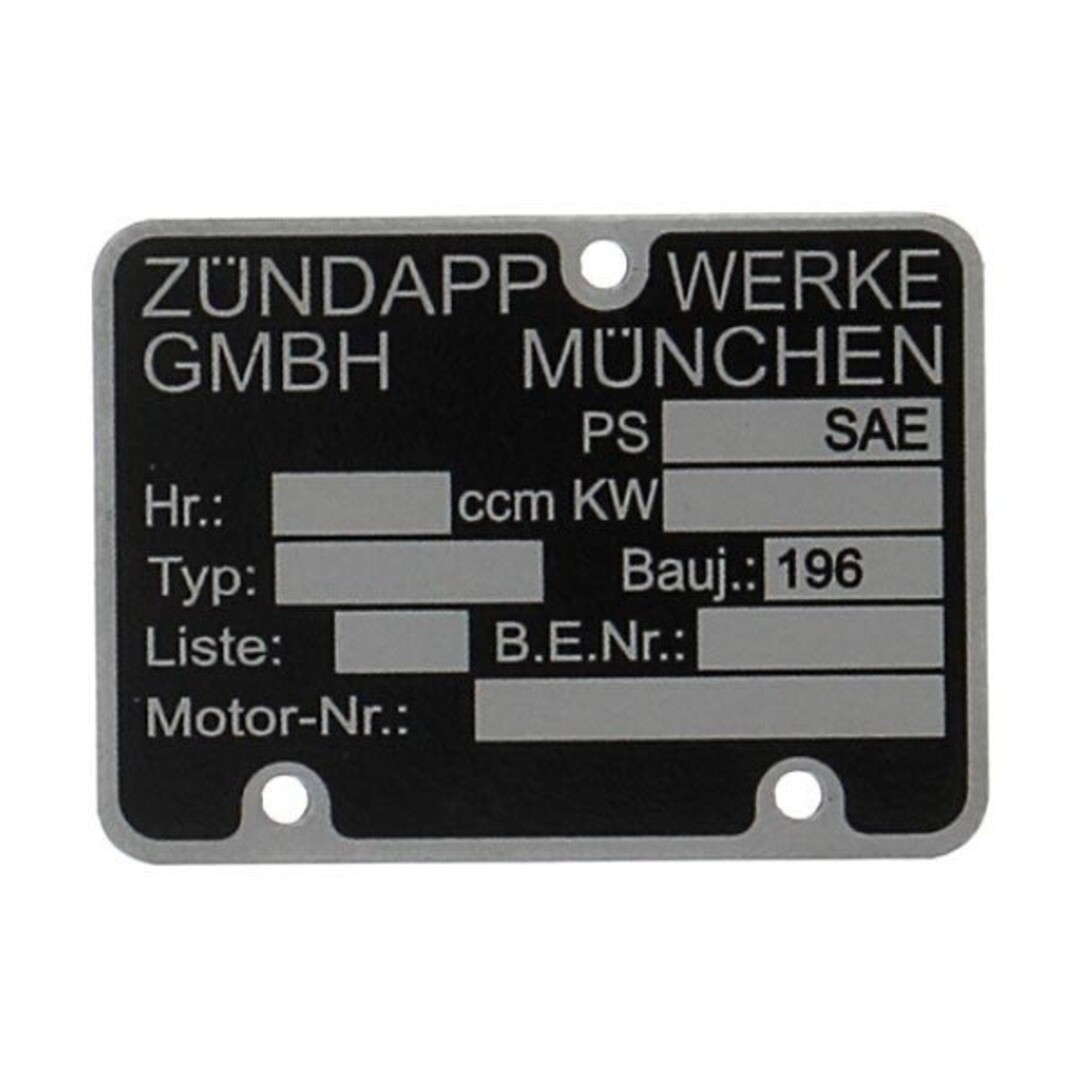 plaatje motorblok nummer 196..... zundapp