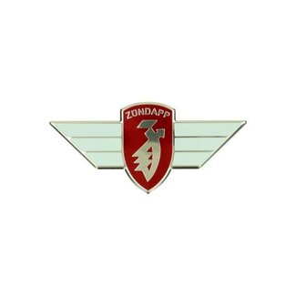 Zündapp  sticker zundapp logo stuur rood/wit/zilver