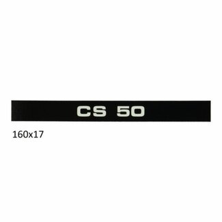 sticker zijscherm cs 50 zund ot mod. 517 zwart/wit