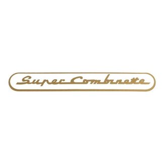 sticker super combinette goud