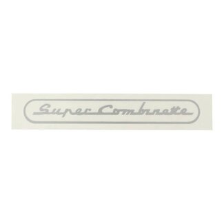 sticker super combinette zilver