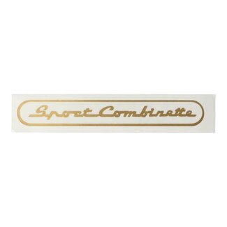 sticker sport combinette goud