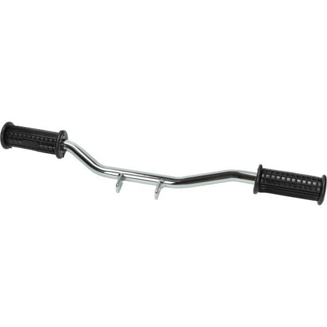 voetsteunbeugel + rubber (made in EU) mod517/mod529 chroom